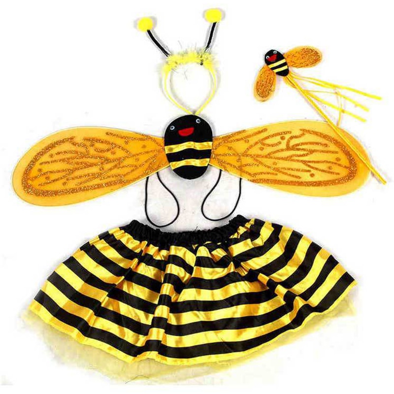 Bumble Bee Costume 4PC Set